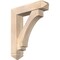 Ekena Millwork Imperial Arts and Crafts Smooth Bracket w/ Offset Brace, Douglas Fir, 7 1/2"W x 32"D x 38"H BKT0806X32X38IMP03SDF - alternate 1